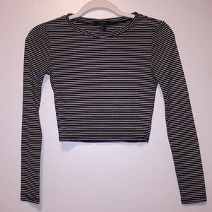 Black & white long sleeve